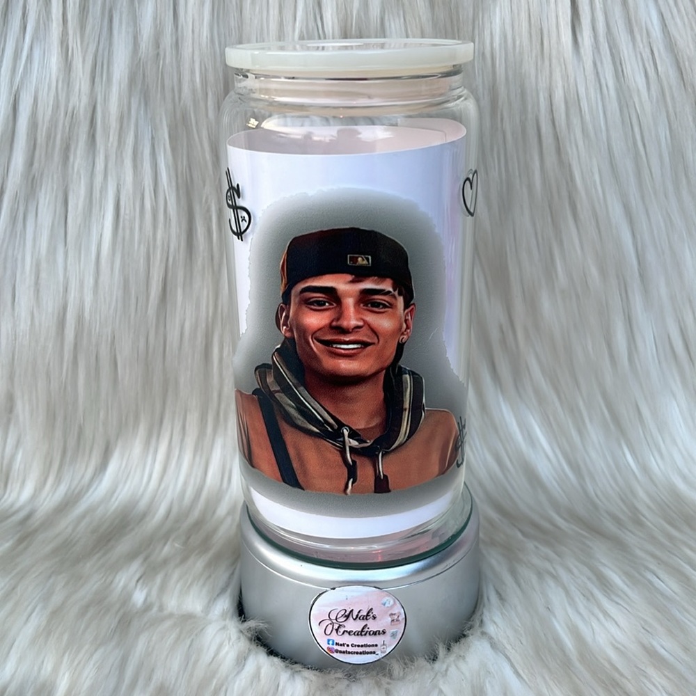 Glass Can  16oz